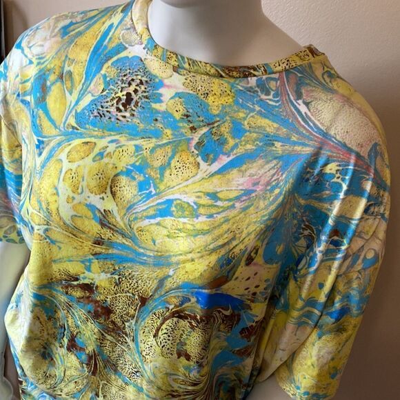 NWT Fashion Nova In a Daze Biker Short Set - Yellow - Size 1X - Picture 8 of 16